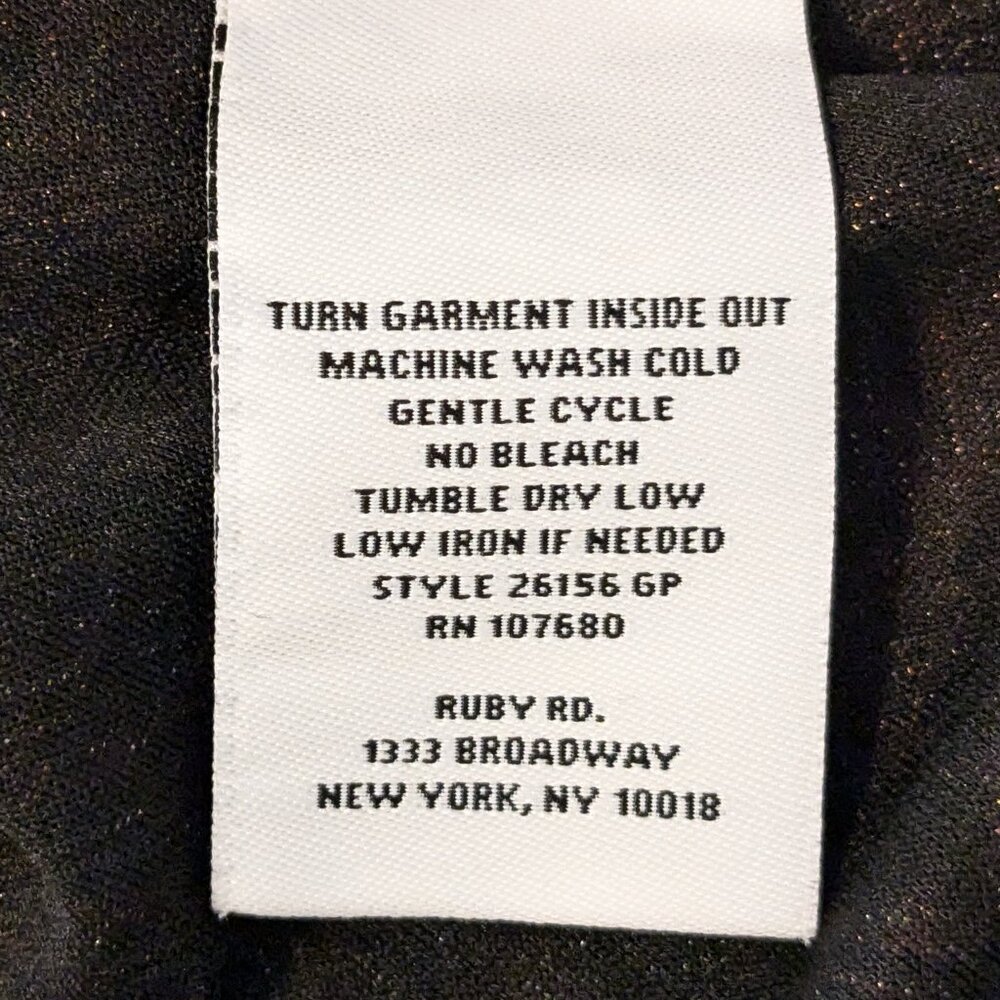 Ruby Rd. Asymmetrical Hem Split Cowl Neck - image 8